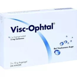 VISC OPHTAL Gel para ojos, 3X10 g
