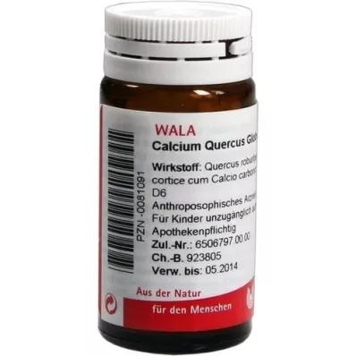 CALCIUM QUERCUS Globos velados, 20 g