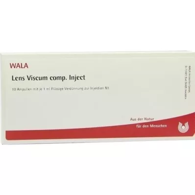 LENS VISCUM comp. Ampollas inyectables, 10X1 ml