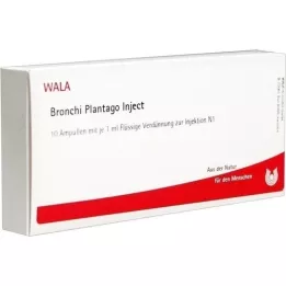 BRONCHI PLANTAGO Ampollas inyectables, 10X1 ml