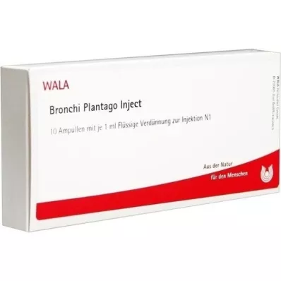 BRONCHI PLANTAGO Ampollas inyectables, 10X1 ml