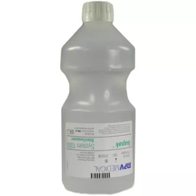 ISAPAK Sistema 1000 agua esterilizada, 1X1000 ml