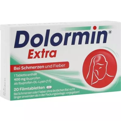 DOLORMIN tabletas extra recubiertas con película, 20 piezas