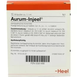 AURUM INJEEL Ampollas, 10 piezas