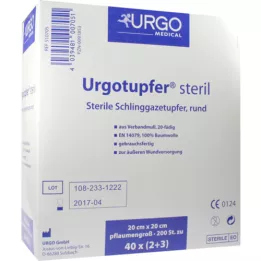 URGOTUPFER tamaño ciruela estéril 2+3, 200 unidades
