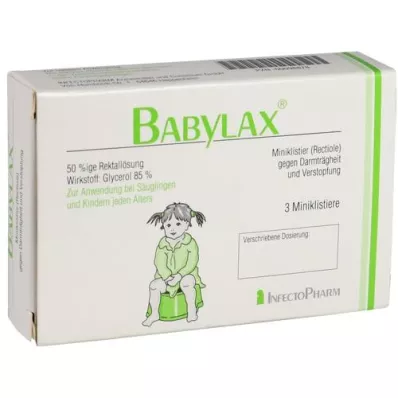 BABYLAX Enema, 3 piezas