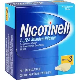 NICOTINELL Parche de 7 mg/24 horas 17,5 mg, 21 unidades