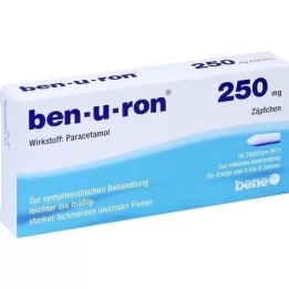 BEN-U-RON 250 mg supositorios, 10 piezas