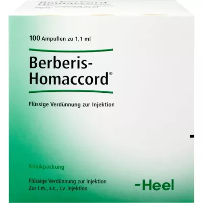 BERBERIS HOMACCORD Ampollas, 100 piezas