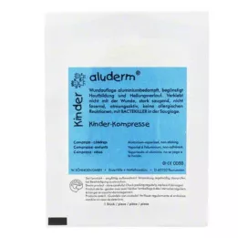 Compresa infantil Aluderm 4 x 6 cm, 1 pieza