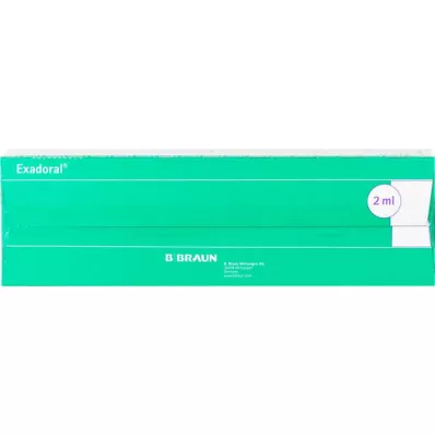 EXADORAL B.Braun jeringa oral 2 ml, 100 piezas