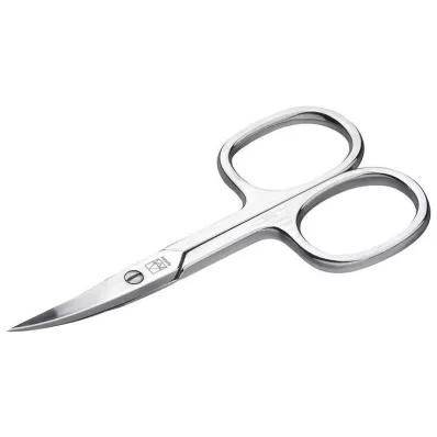Tijeras para uñas ApoLine, 9 cm microdentadas cromadas, 1 unidad
