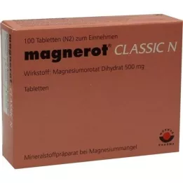 MAGNEROT CLASSIC N tabletas, 100 piezas