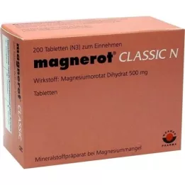 MAGNEROT CLASSIC N tabletas, 200 piezas