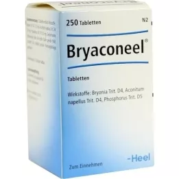 BRYACONEEL Tabletas, 250 piezas