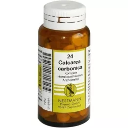 CALCAREA CARBONICA Tabletas complejas No. 24, 120 piezas