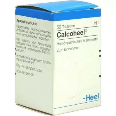 CALCOHEEL Tabletas, 50 piezas