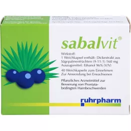 SABALVIT Cápsulas, 40 piezas
