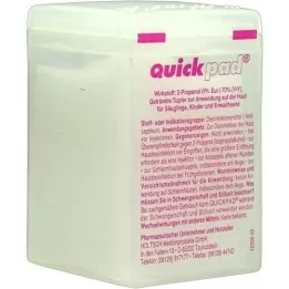 QUICKPAD Dispensador de toallitas con alcohol, 150 unidades