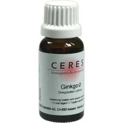CERES Tintura madre de Ginkgo, 20 ml