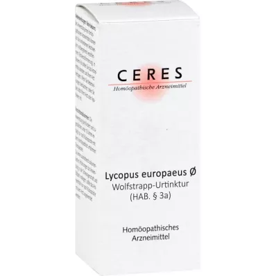 CERES Tintura madre de Lycopus europaeus, 20 ml