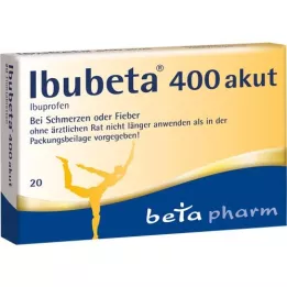 IBUBETA 400 comprimidos recubiertos con película agudos, 20 piezas