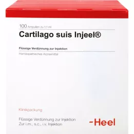 CARTILAGO ampollas suis Injeel, 100 piezas