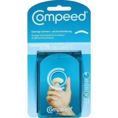 COMPEED Yeso para grietas en los dedos, 10 unidades