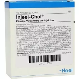 INJEEL Ampollas de chol, 10 piezas