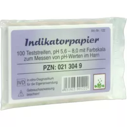 INDIKATORPAPIER Tiras reactivas, 100 unidades