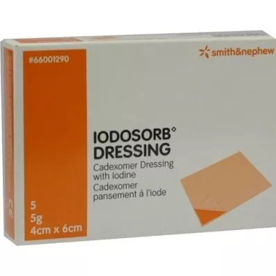 IODOSORB Apósito, 5X5 g