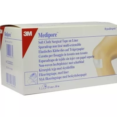 MEDIPORE Fijación polar hipoalergénica.15cmx10m 2991NP-3, 1 ud