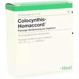 COLOCYNTHIS HOMACCORD Ampollas, 10 piezas