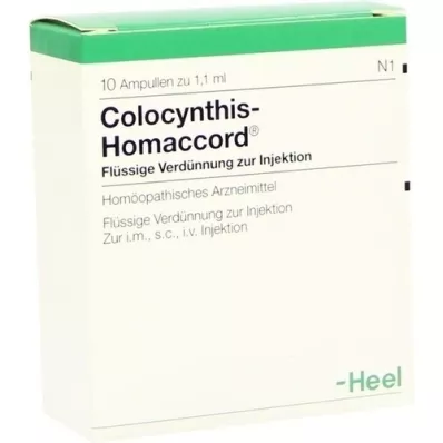 COLOCYNTHIS HOMACCORD Ampollas, 10 piezas COLOCYNTHIS HOMACCORD Ampollas, 10 piezas