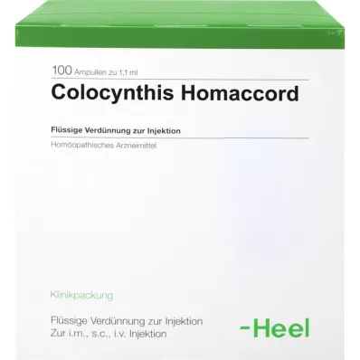 COLOCYNTHIS HOMACCORD Ampollas, 100 piezas