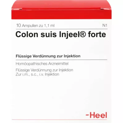 COLON SUIS Ampollas Injeel Forte, 10 piezas COLON SUIS Ampollas Injeel Forte, 10 piezas