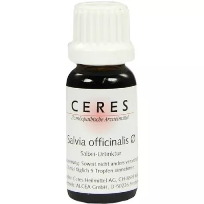 CERES Tintura madre de Salvia officinalis, 20 ml