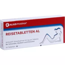 REISETABLETTEN AL, 20 uds