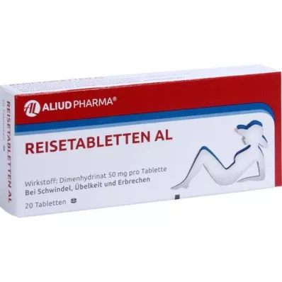 REISETABLETTEN AL, 20 uds