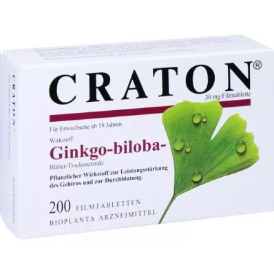 CRATON Tabletas recubiertas con película, 200 piezas