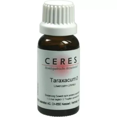 CERES Tintura madre de Taraxacum, 20 ml