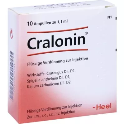 CRALONIN Ampollas, 10 piezas