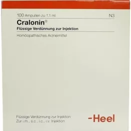 CRALONIN Ampollas, 100 piezas