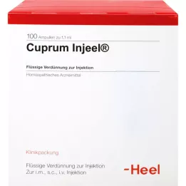 CUPRUM INJEEL Ampollas, 100 piezas
