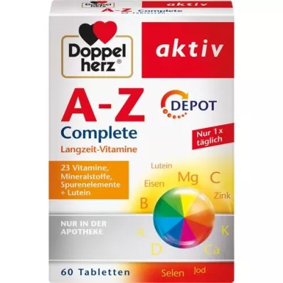 DOPPELHERZ Tabletas A-Z Depot, 60 piezas