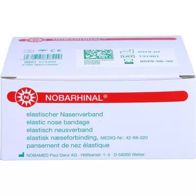 NOBARHINAL Vendaje nasal mediano, 10 unidades