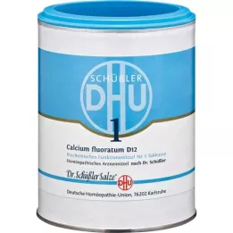 BIOCHEMIE DHU 1 Calcio fluoratum D 12 comprimidos, 1000 piezas