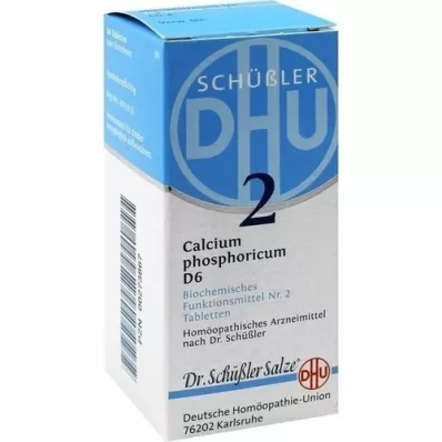 BIOCHEMIE DHU 2 tabletas de calcio fosfórico D 6, 80 piezas