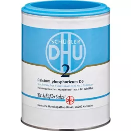 BIOCHEMIE DHU 2 tabletas de calcio fosfórico D 6, 1000 piezas