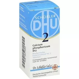 BIOCHEMIE DHU 2 tabletas de calcio fosfórico D 12, 80 piezas